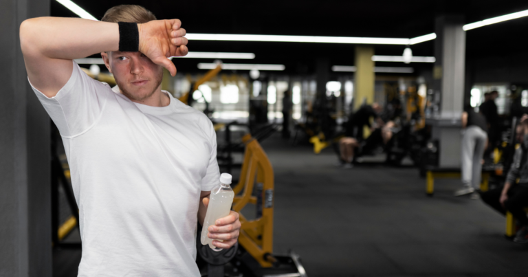 Angst im Fitnessstudio